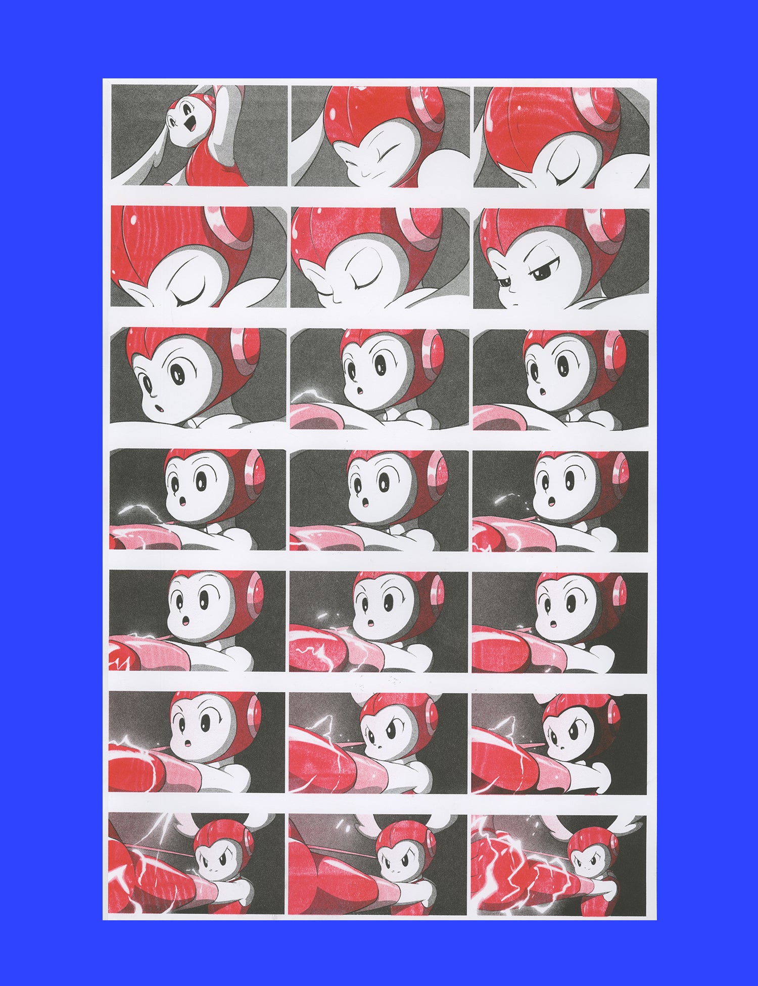 Crushed! Contact Sheet – Zine Hug