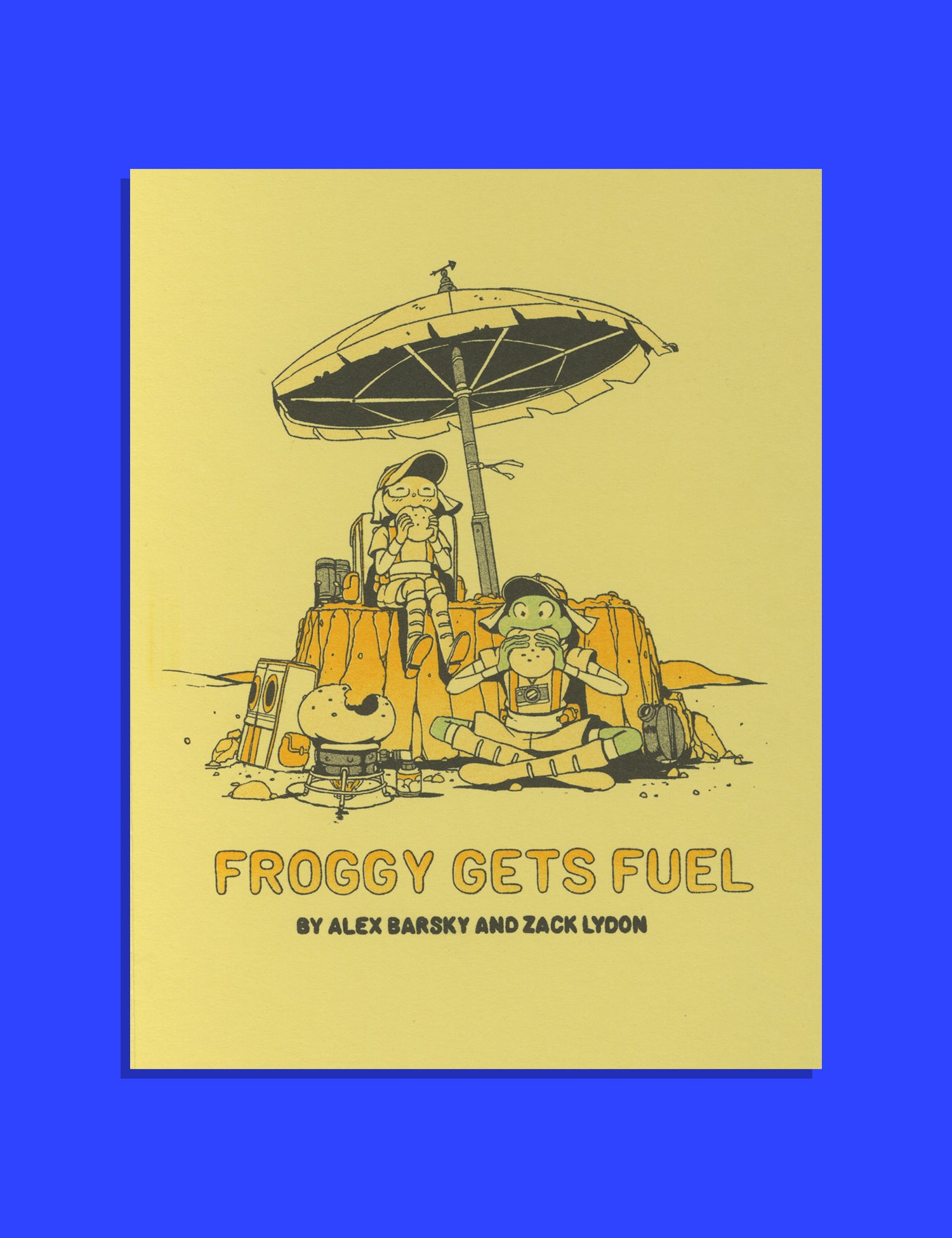 Froggy Gets Fuel – Zine Hug