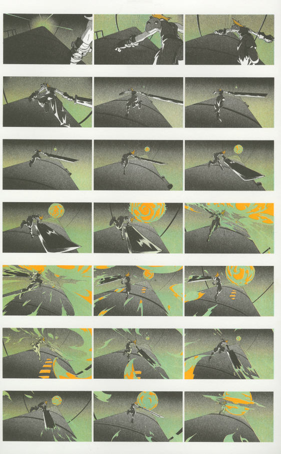 Final Fantasy VII Contact Sheet Bundle – Zine Hug Final Fantasy VII Contact Sheet Bundle – Zine Hug