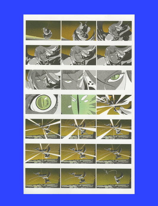 Final Fantasy VII Contact Sheet