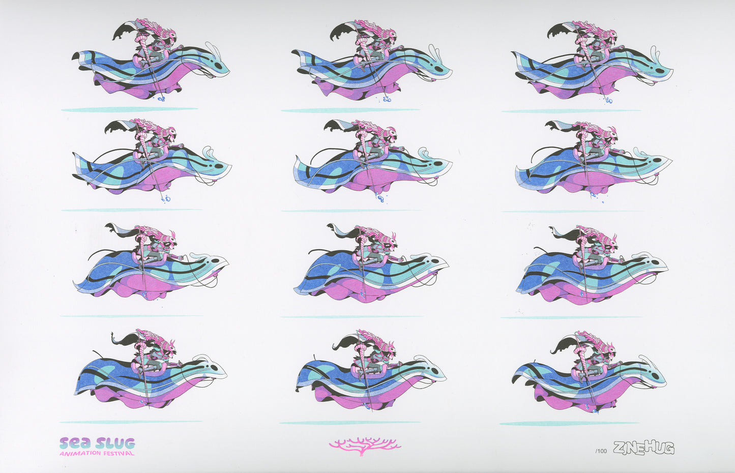 Seaslug Animation Festival Posters